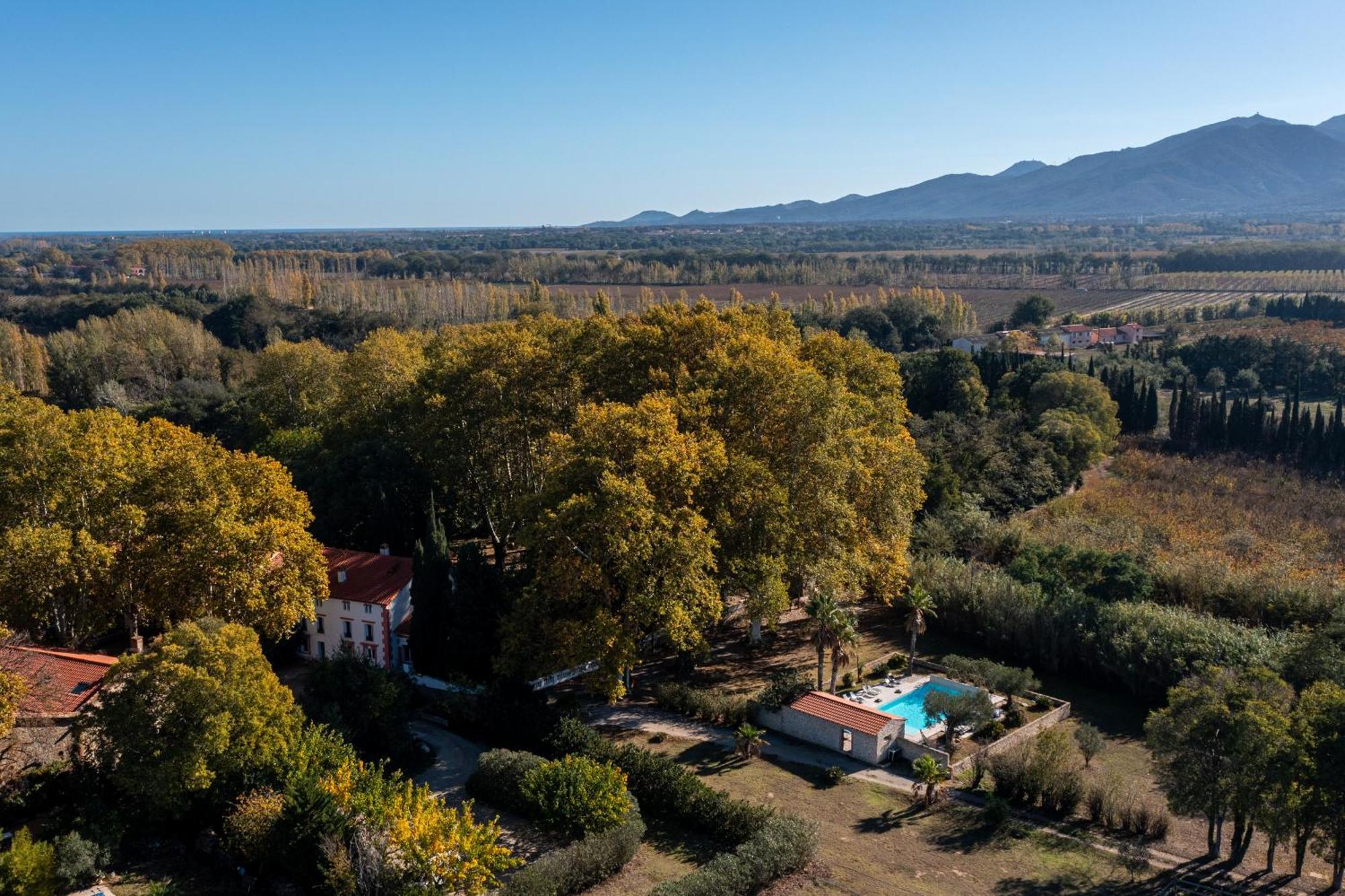 Bed and Breakfast Domaine Castell de Blés à Saint-Génis Extérieur photo