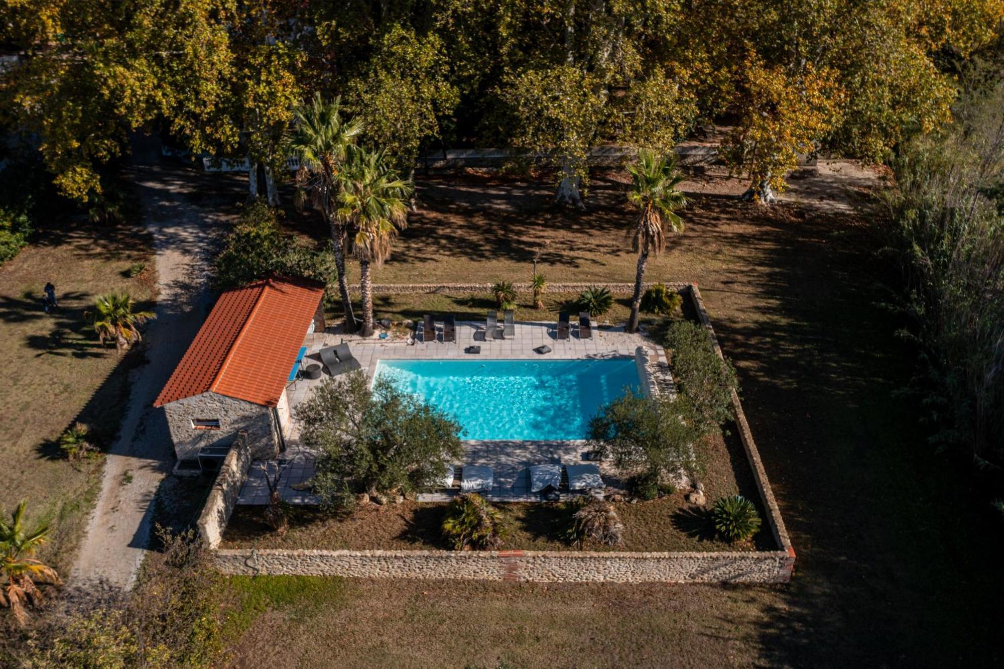 Bed and Breakfast Domaine Castell de Blés à Saint-Génis Extérieur photo