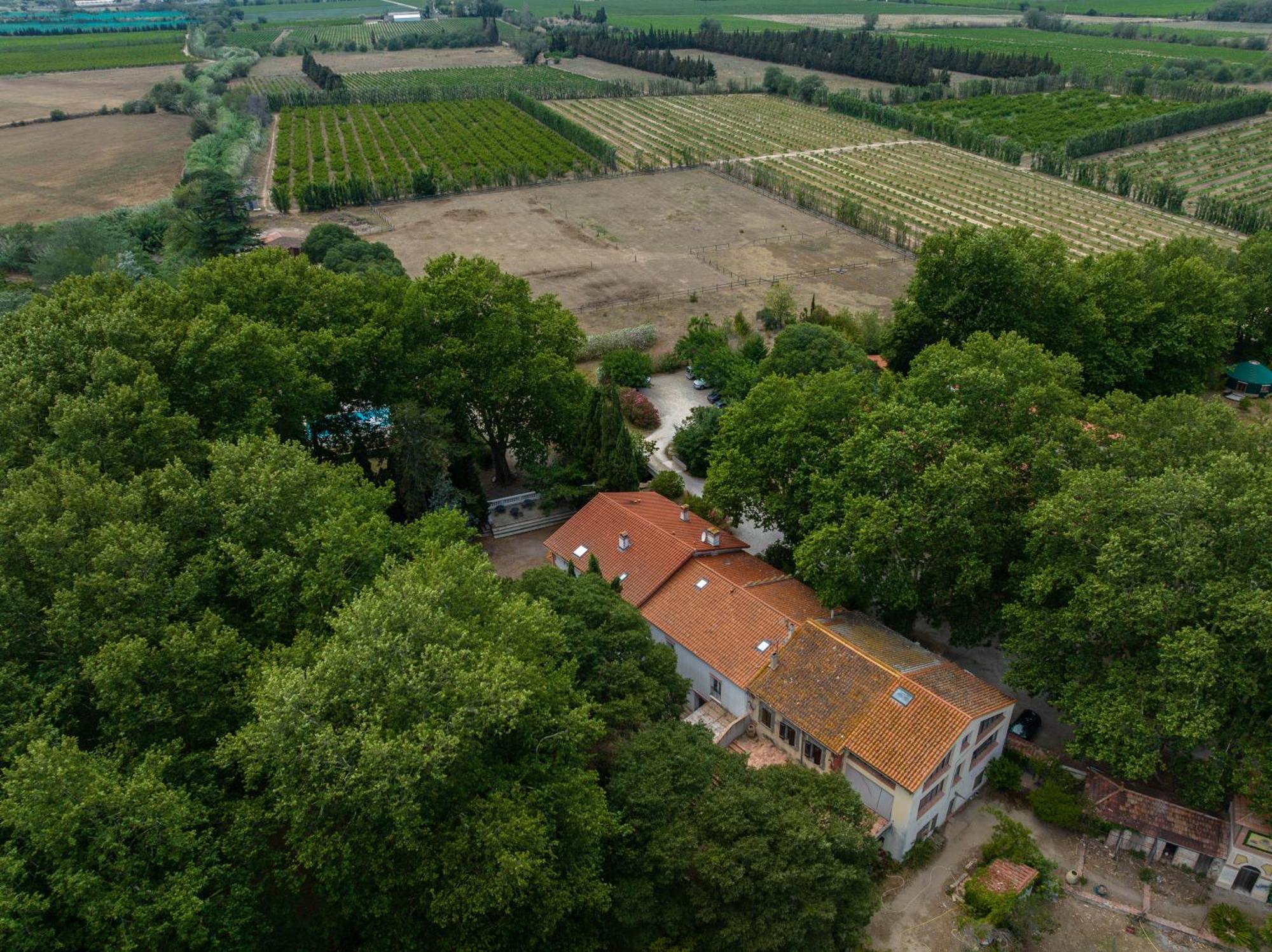 Bed and Breakfast Domaine Castell de Blés à Saint-Génis Extérieur photo